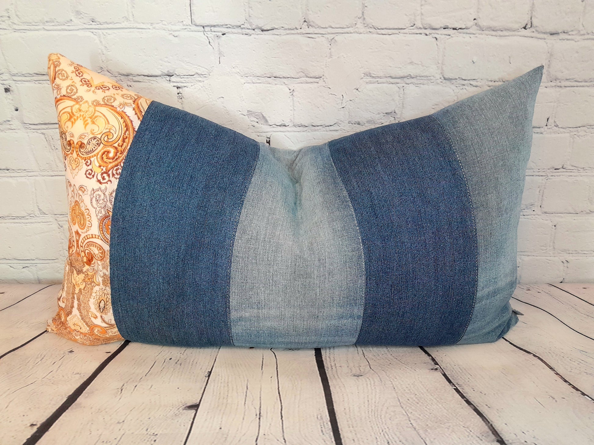 denim cushion covers for sale