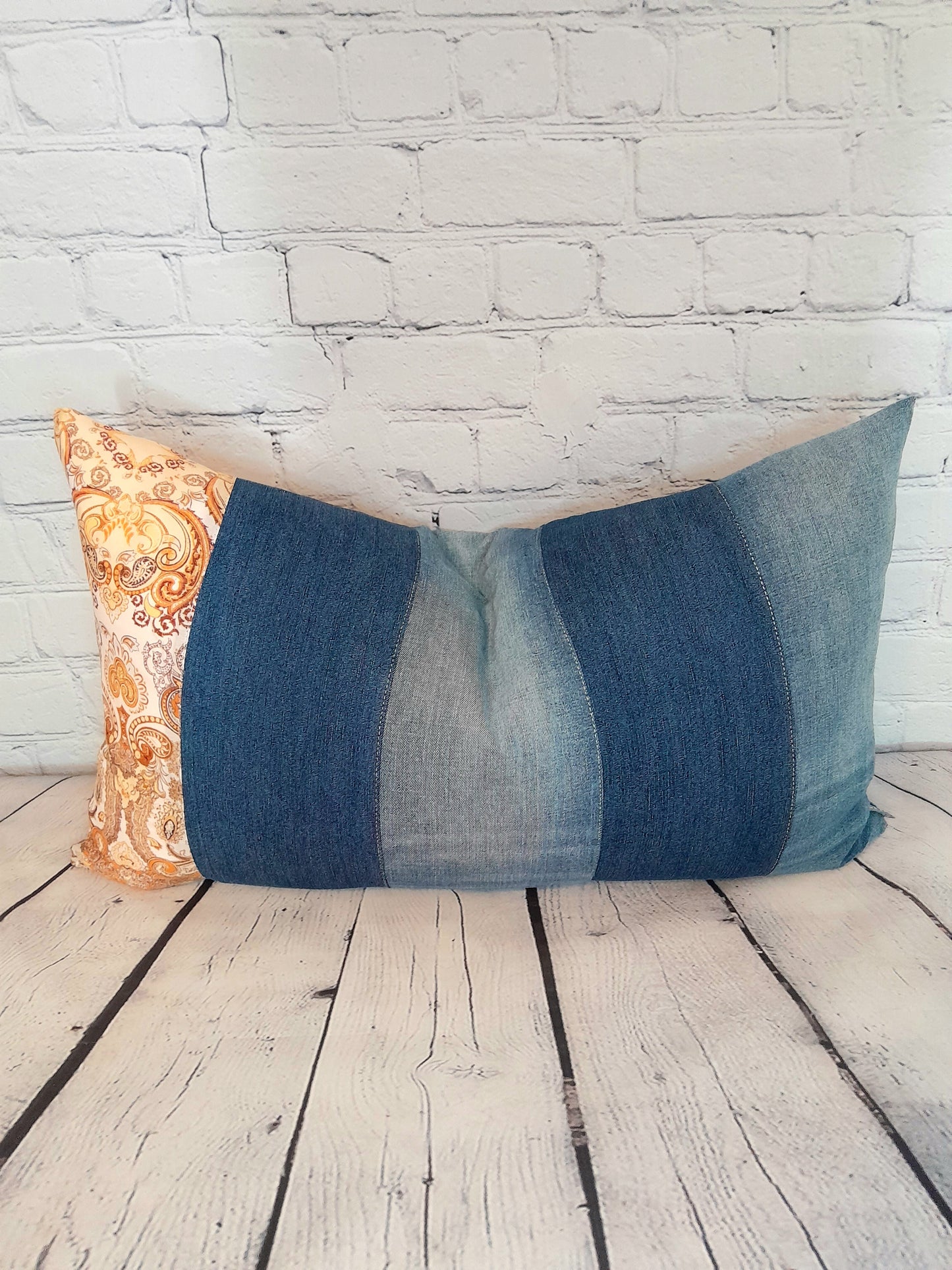 denim blue cushion covers for home or garden