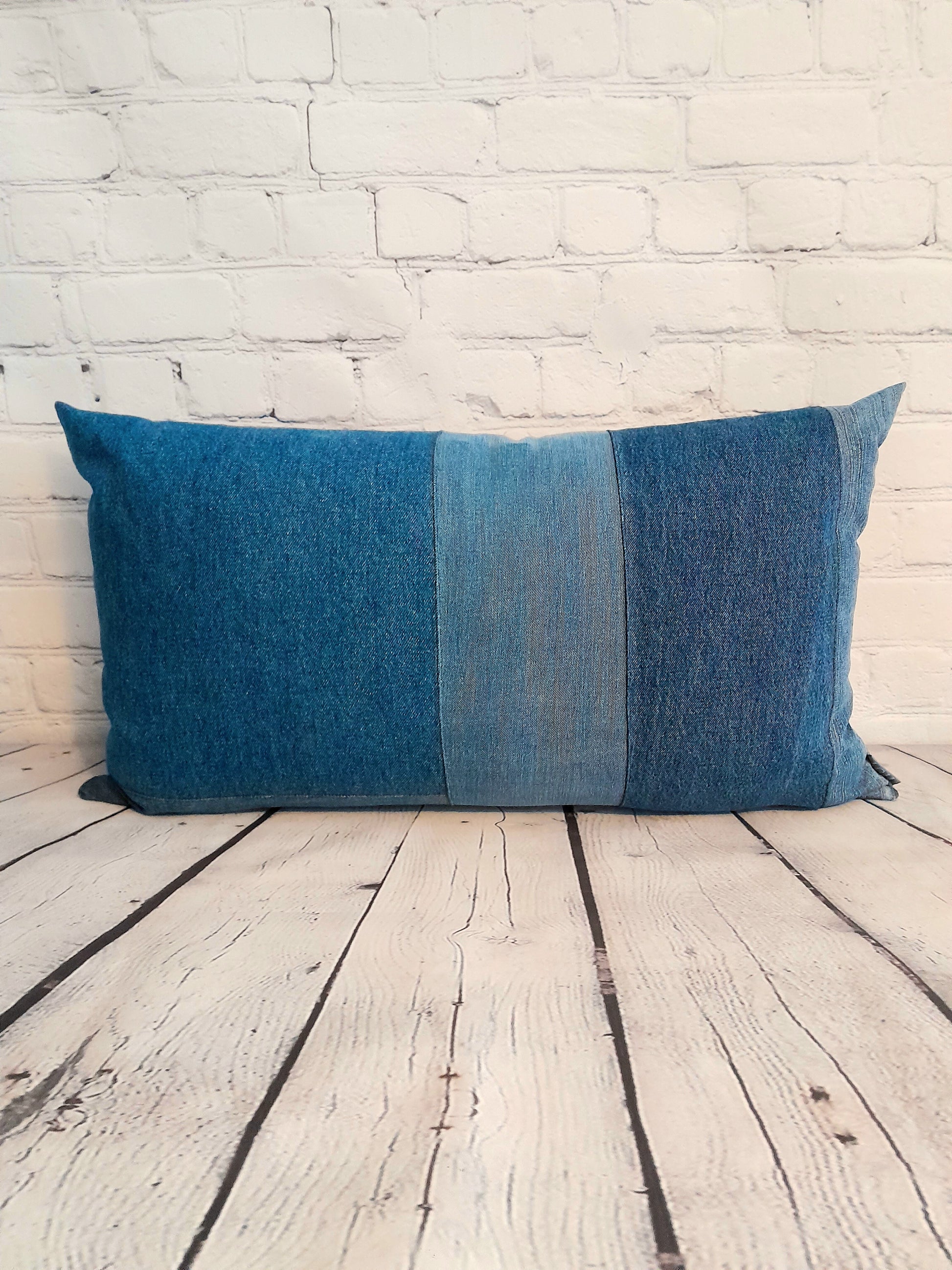blue denim cushions for sale