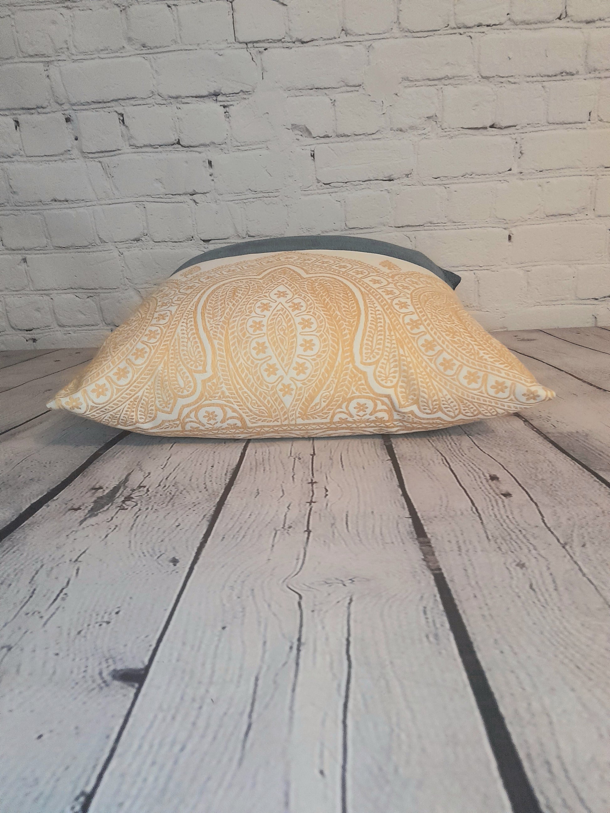 handmade luxury throw pillow cushion denim